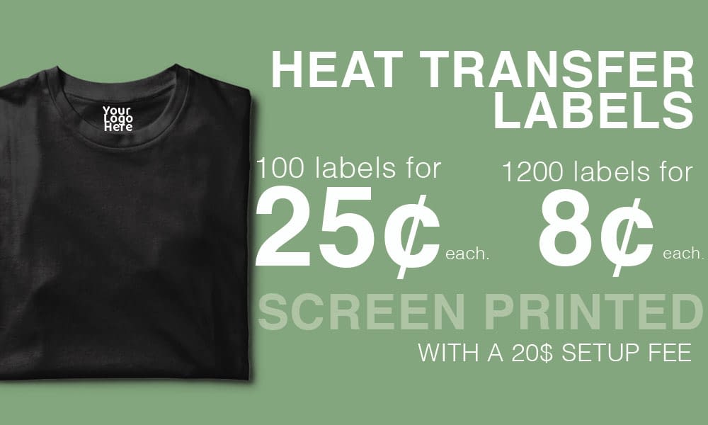 Plastisol Heat Transfers printed in Canada Ton Atelier